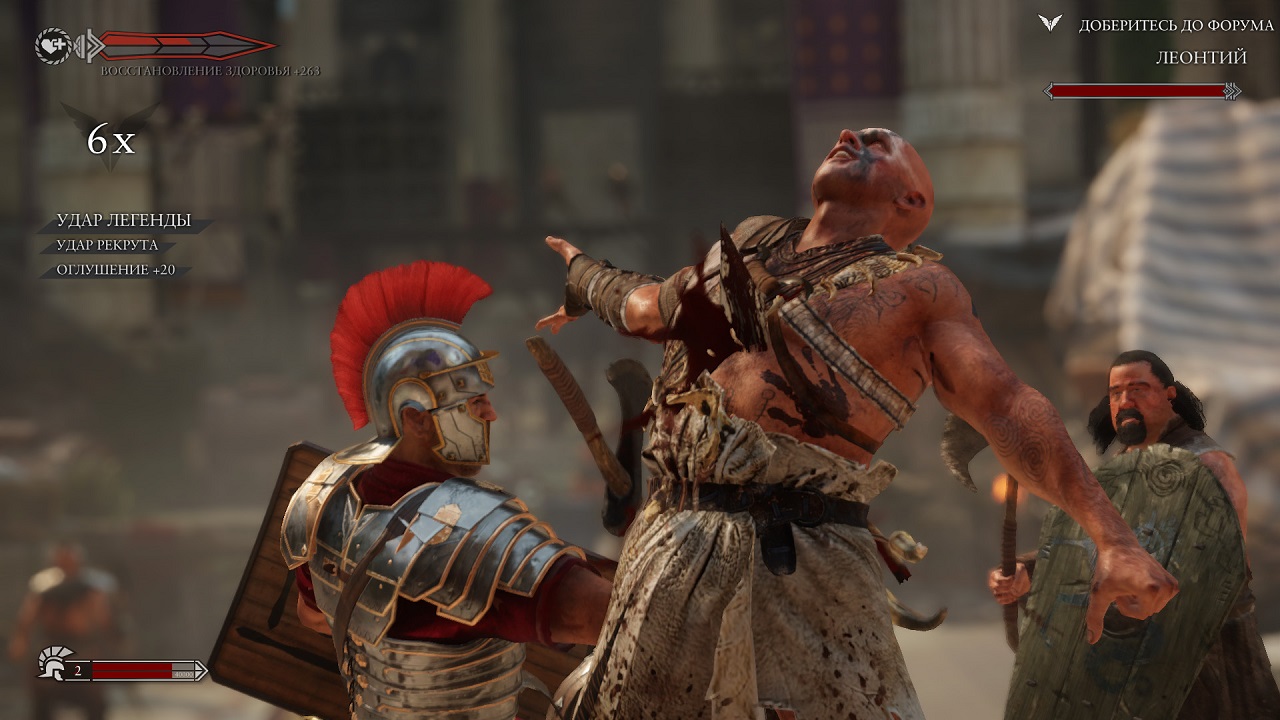 Ryse: Son of Rome скачать торрент PC Механики на русском