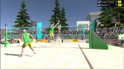 Volleyball Unbound  Pro Beach Volleyball