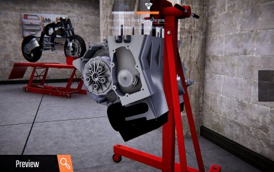Biker Garage Mechanic Simulator