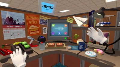 Job Simulator without VR glasses