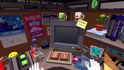 Job Simulator without VR glasses